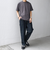 SHIPS any: JAPAN MADE クリアベアスムース スロープネック ジャケット Tシャツ