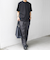 SHIPS any: JAPAN MADE クリアベアスムース スロープネック ジャケット Tシャツ