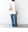 【WEB限定】チュール コンビ ラウンド カットソー