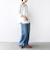 【WEB限定】チュール コンビ ラウンド カットソー
