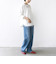 【WEB限定】チュール コンビ ラウンド カットソー