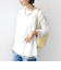 【WEB限定】チュール コンビ ラウンド カットソー