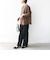 【WEB限定】チュール コンビ ラウンド カットソー
