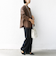 【WEB限定】チュール コンビ ラウンド カットソー