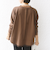 【WEB限定】チュール コンビ ラウンド カットソー