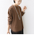 【WEB限定】チュール コンビ ラウンド カットソー