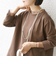 【WEB限定】チュール コンビ ラウンド カットソー