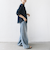 【WEB限定】チュール コンビ ラウンド カットソー