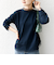 【WEB限定】チュール コンビ ラウンド カットソー