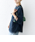 【WEB限定】チュール コンビ ラウンド カットソー