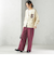 【SHIPS別注】LOGAN KNITTING MILLS:〈洗濯機可能〉プリント パンツ