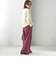 【SHIPS別注】LOGAN KNITTING MILLS:〈洗濯機可能〉プリント パンツ