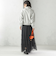 【SHIPS別注】LOGAN KNITTING MILLS:プリント ジップ プルオーバー