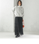 【SHIPS別注】LOGAN KNITTING MILLS:プリント ジップ プルオーバー