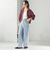 【SHIPS別注】LOGAN KNITTING MILLS:プリント ジップ プルオーバー