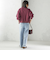 【SHIPS別注】LOGAN KNITTING MILLS:プリント ジップ プルオーバー