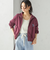 【SHIPS別注】LOGAN KNITTING MILLS:プリント ジップ プルオーバー