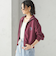 【SHIPS別注】LOGAN KNITTING MILLS:プリント ジップ プルオーバー