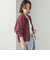 【SHIPS別注】LOGAN KNITTING MILLS:プリント ジップ プルオーバー