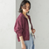 【SHIPS別注】LOGAN KNITTING MILLS:プリント ジップ プルオーバー