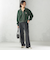 【SHIPS別注】LOGAN KNITTING MILLS:プリント ジップ プルオーバー