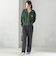 【SHIPS別注】LOGAN KNITTING MILLS:プリント ジップ プルオーバー