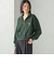 【SHIPS別注】LOGAN KNITTING MILLS:プリント ジップ プルオーバー
