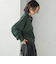 【SHIPS別注】LOGAN KNITTING MILLS:プリント ジップ プルオーバー