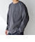 SHIPS any: SORONA(R) ストレッチ ジャージー スピンドル ポケット Tシャツ (ロンT)◇