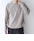 SHIPS any: SORONA(R) ストレッチ ジャージー スピンドル ポケット Tシャツ (ロンT)◇