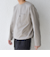 SHIPS any: SORONA(R) ストレッチ ジャージー スピンドル ポケット Tシャツ (ロンT)◇