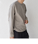 SHIPS any: SORONA(R) ストレッチ ジャージー スピンドル ポケット Tシャツ (ロンT)◇