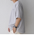 SHIPS any: 〈洗濯機可能〉フクレ ジャカード リラックス ポケット Tシャツ◇