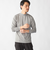 【WEB限定】SHIPS: ポンチ モックネック ロングスリーブ Tシャツ