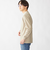 【WEB限定】SHIPS: ポンチ モックネック ロングスリーブ Tシャツ