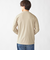 【WEB限定】SHIPS: ポンチ モックネック ロングスリーブ Tシャツ