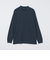 【WEB限定】SHIPS: ポンチ モックネック ロングスリーブ Tシャツ