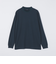 【WEB限定】SHIPS: ポンチ モックネック ロングスリーブ Tシャツ