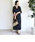 〈手洗い可能〉RENU ソフト タイプライター ギャザー ワンピース