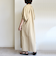 〈手洗い可能〉RENU ソフト タイプライター ギャザー ワンピース