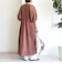〈手洗い可能〉RENU ソフト タイプライター ギャザー ワンピース