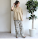 〈手洗い可能〉RENU ソフト タイプライター スキッパー 5分袖 ブラウス