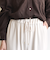 〈UVカット/防シワ加工〉梳毛調 ストレッチ ドロスト パンツ