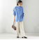 〈UVカット/防シワ加工〉梳毛調 ストレッチ ドロスト パンツ