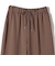 〈UVカット/防シワ加工〉梳毛調 ストレッチ ドロスト パンツ