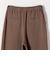 〈UVカット/防シワ加工〉梳毛調 ストレッチ ドロスト パンツ