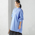 〈手洗い可能〉ソリッド バックタック チュニック シャツ