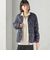 《予約》【SHIPS別注】TAION:〈手洗い可能〉リブ マルチ WAY ダウン ジャケット