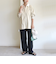 【SHIPS別注】LOGAN KNITTING MILLS:〈洗濯機可能〉ラガー シャツ