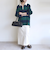 【SHIPS別注】LOGAN KNITTING MILLS:〈洗濯機可能〉ラガー シャツ